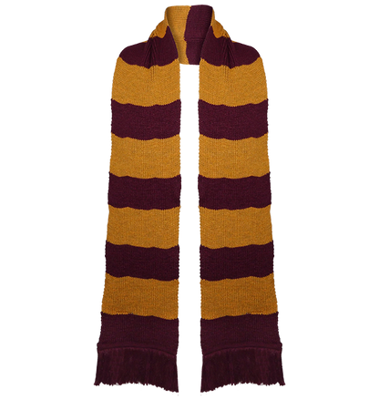 Gryffindor Wide Stripe Scarf from Lochaven