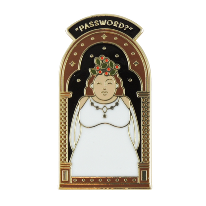 The Fat Lady Enamel Pin