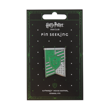 Slytherin House Banner Enamel Pin