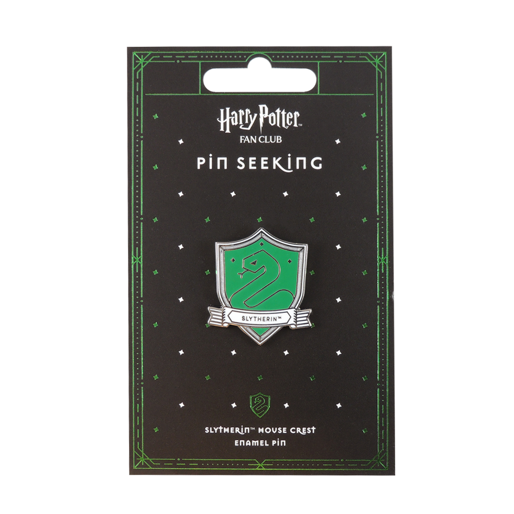 Slytherin House Crest Enamel Pin