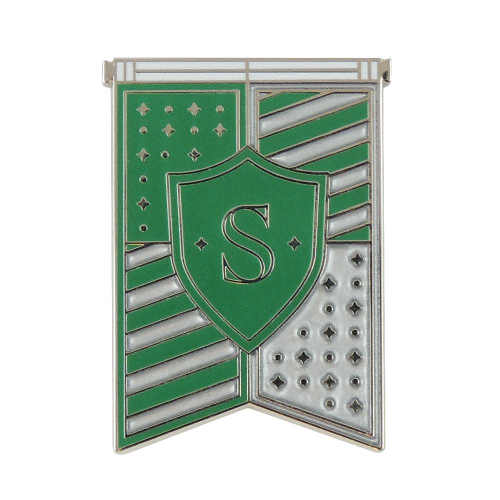 Slytherin House Banner Enamel Pin