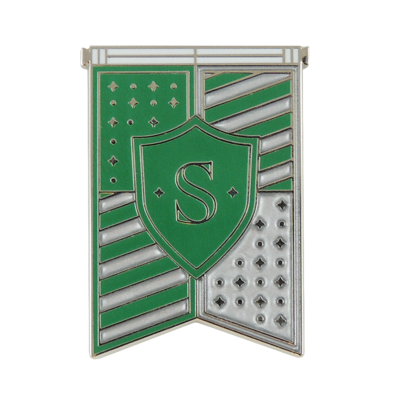 Slytherin House Banner Enamel Pin