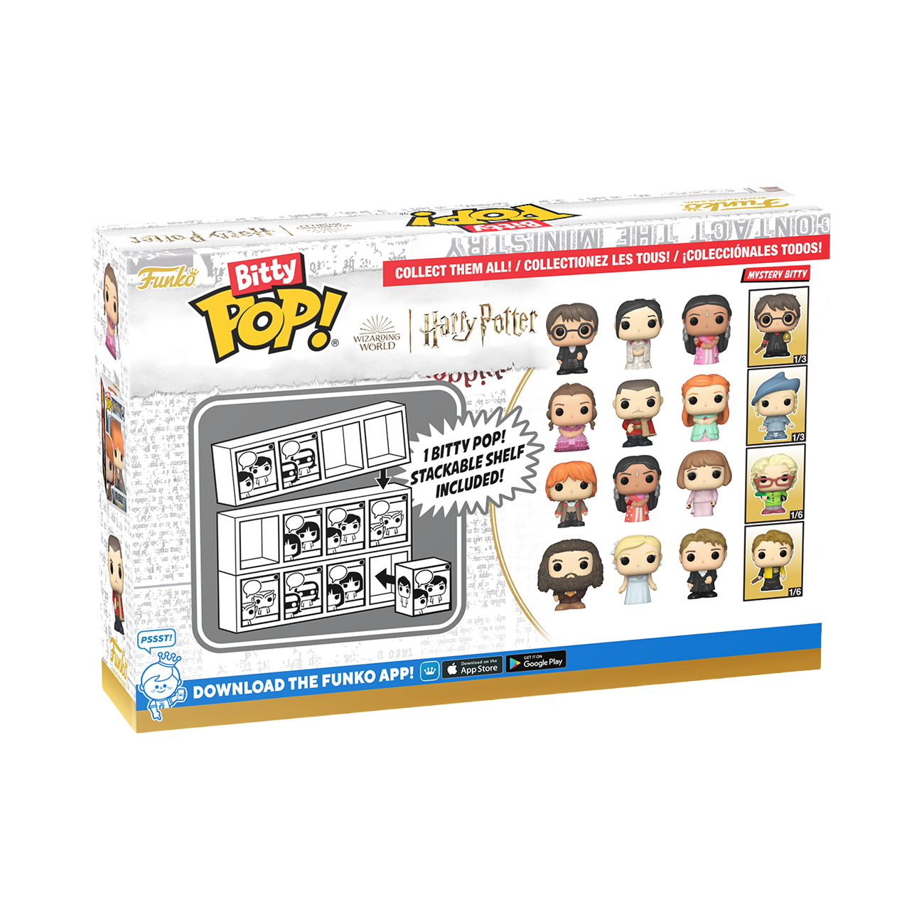 Bitty POP! Hagrid 4-Pack