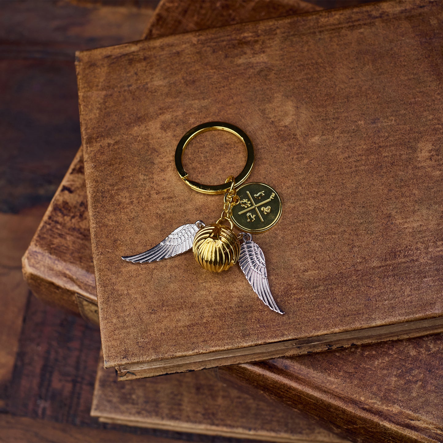 The Golden Snitch Keyring