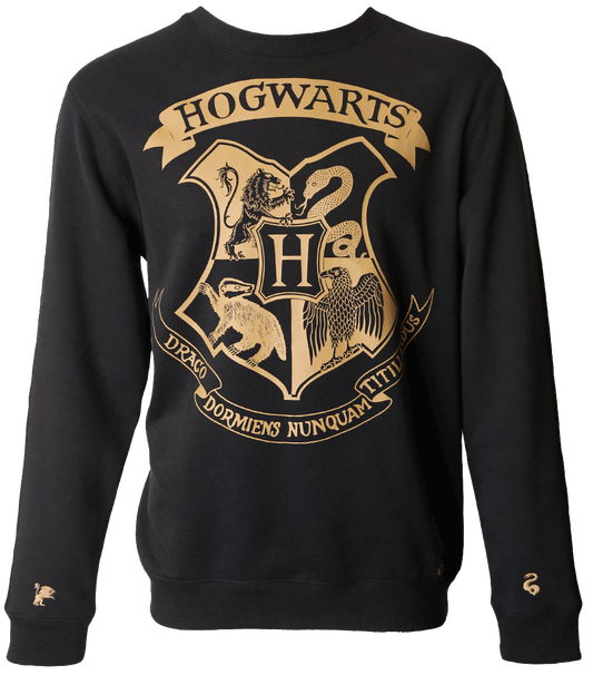 Hogwarts Striped Sleeve Sweatshirt