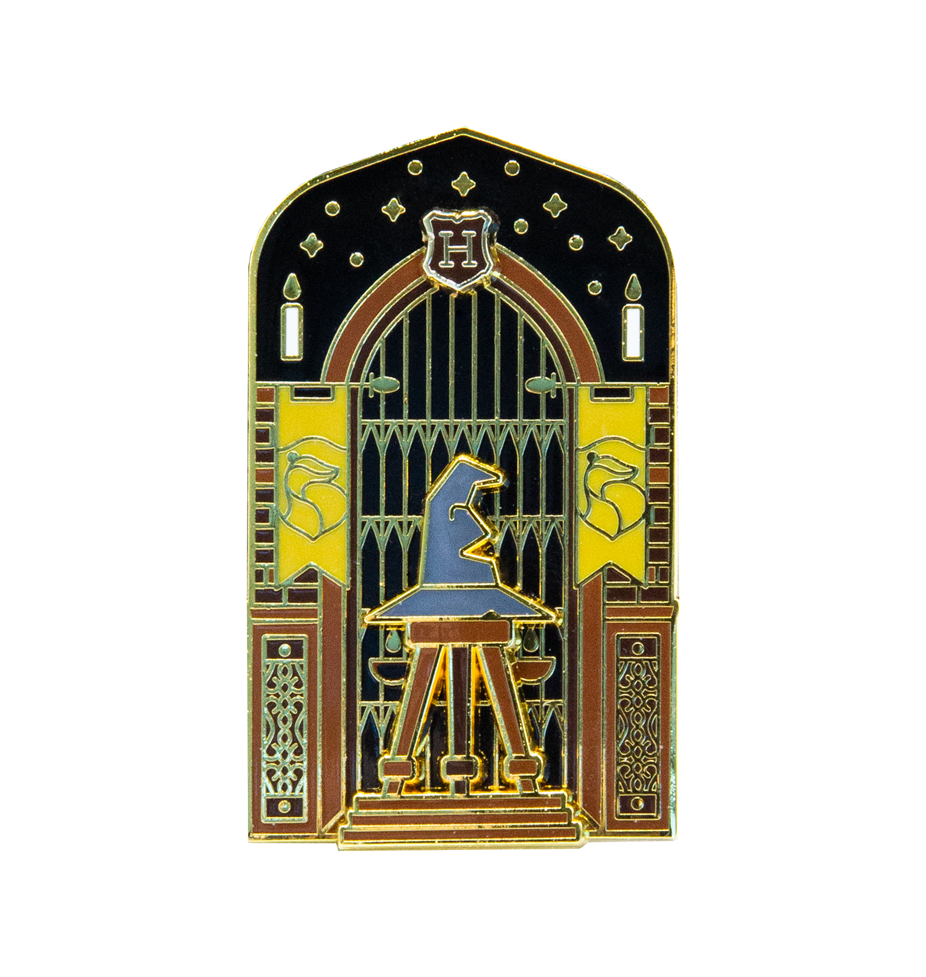 Hufflepuff In The Great Hall Enamel Pin