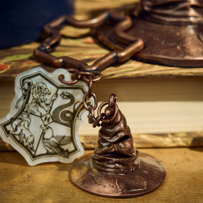 Hogwarts Crest Sorting Hat Keyring
