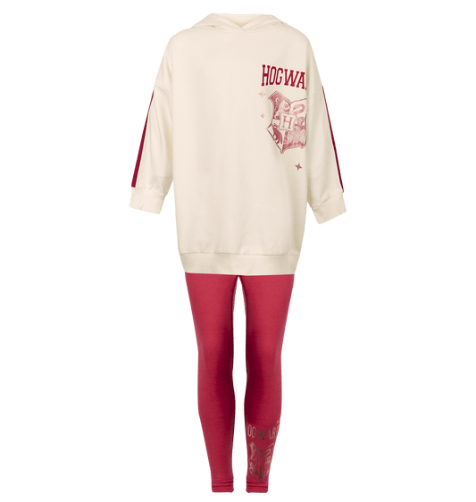 Kids Hogwarts Hoodie Dress & Legging Set