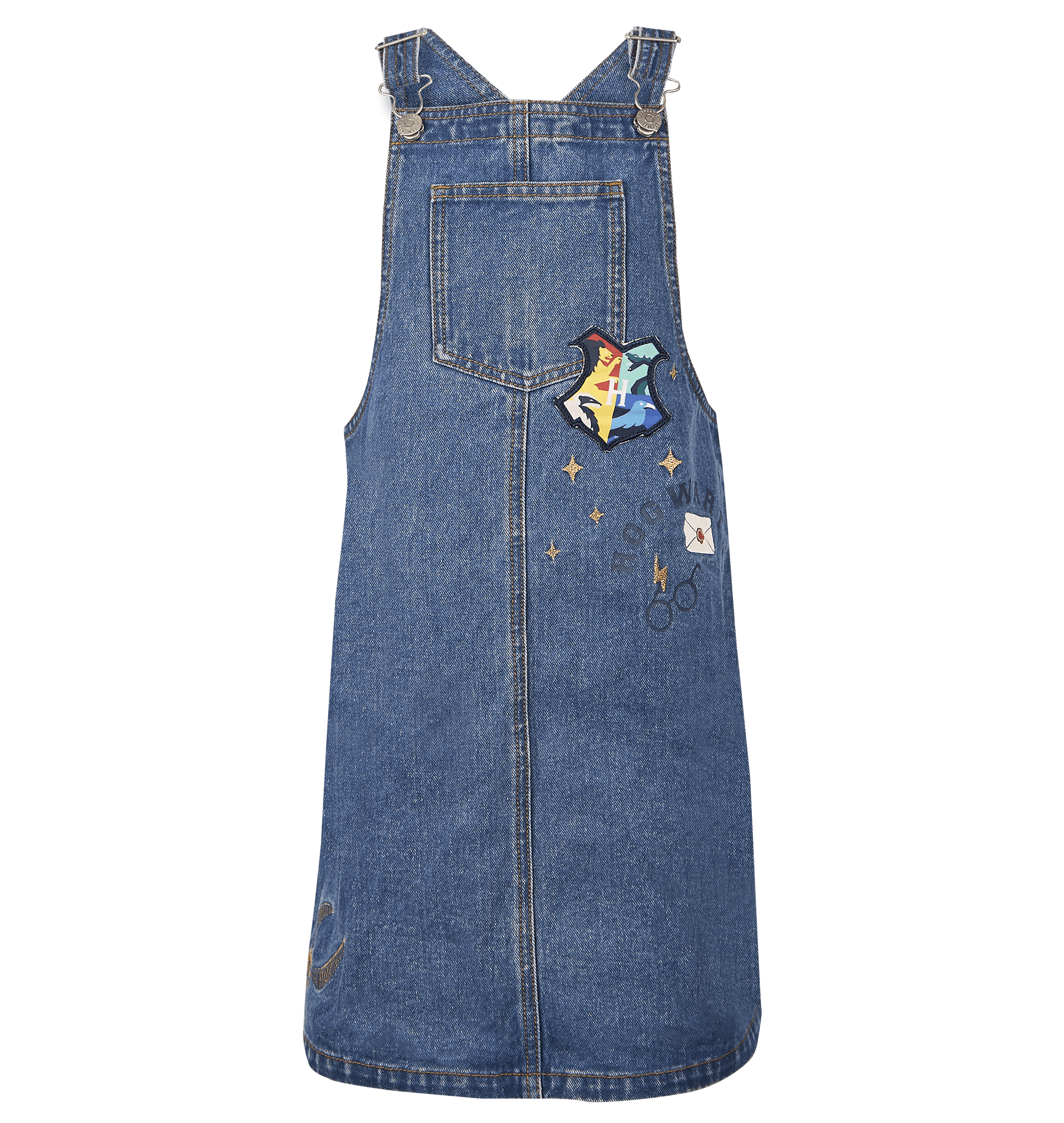 Kids Hogwarts Denim Pinafore | Harry Potter Shop US Kids Hogwarts Denim Pinafore | Harry Potter Shop US