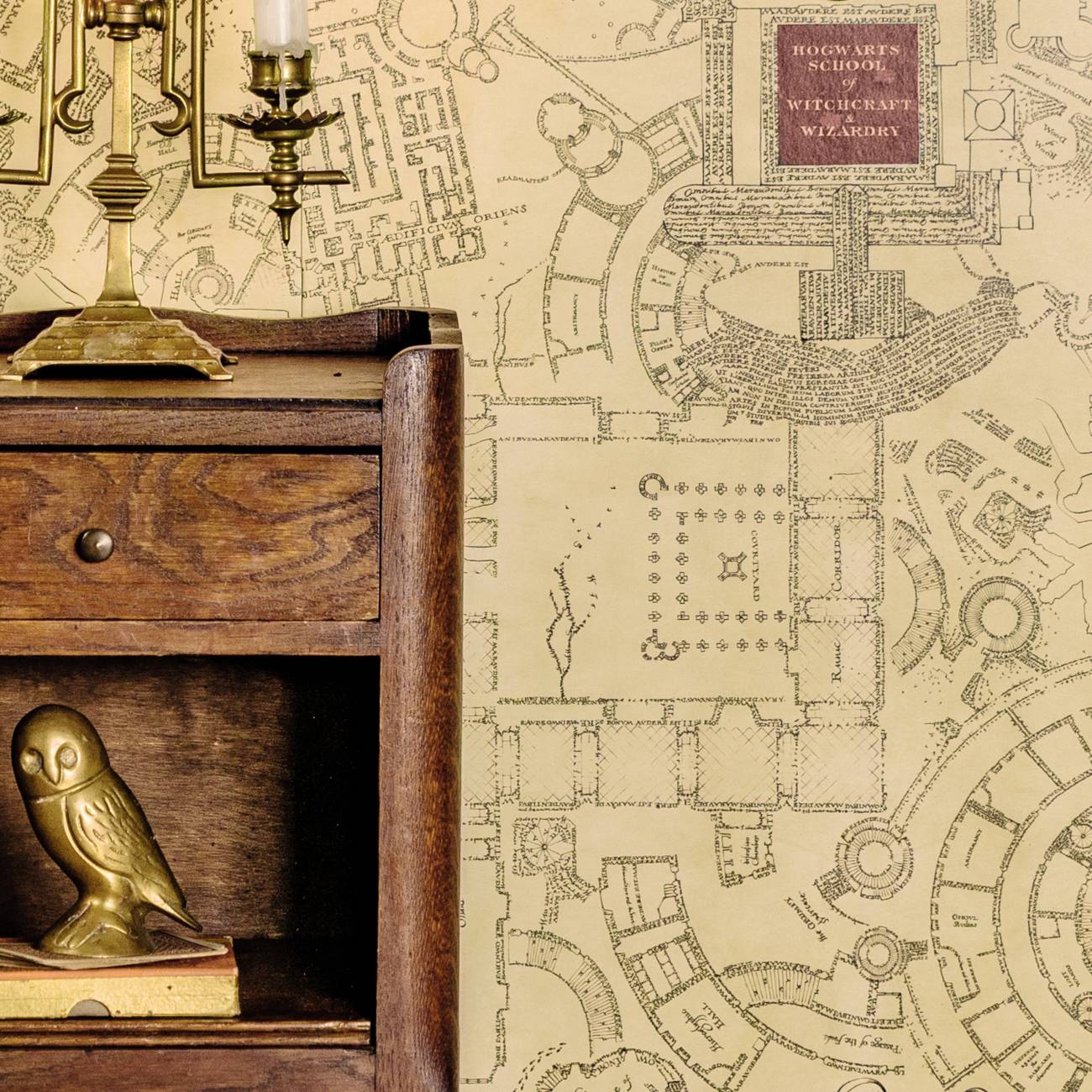 Marauder's Map MinaLima Wallpaper