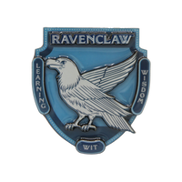 Ravenclaw magnet with an eagle emblem on a blue background