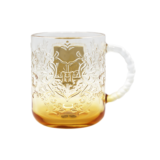 House Mascot Hufflepuff Glass Mug