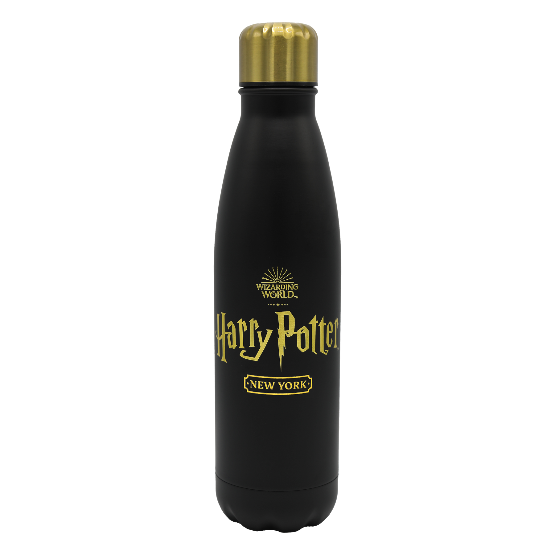 Harry Potter NYC Black & Gold Water Bottle