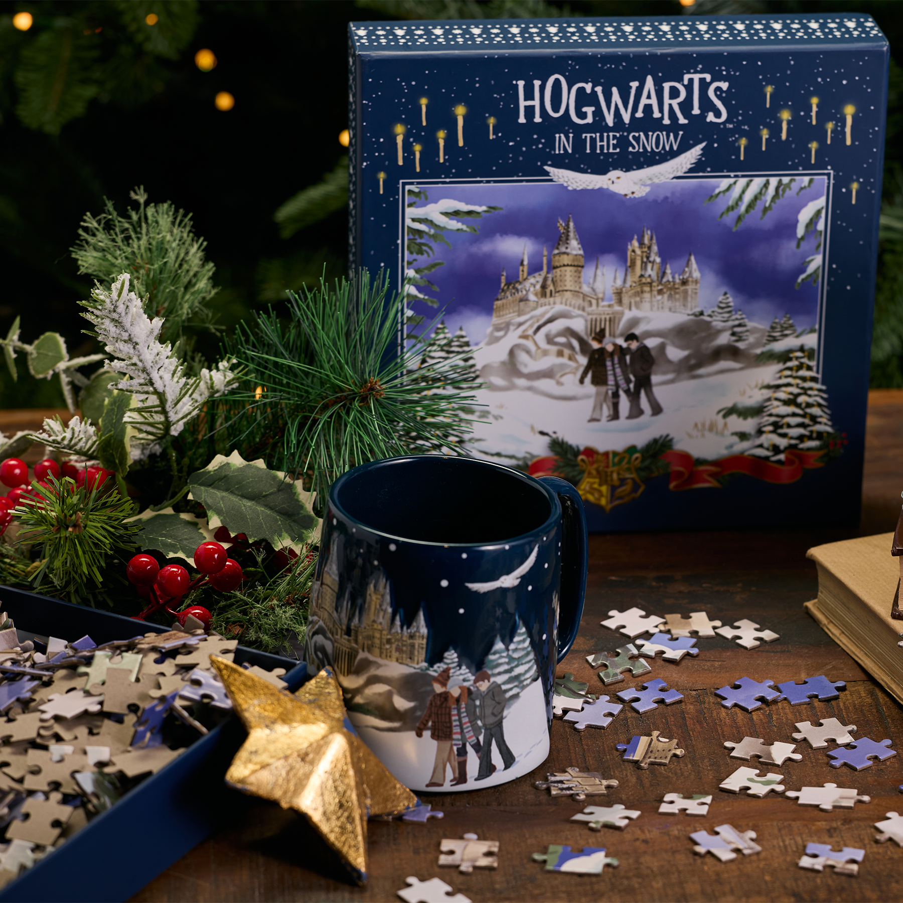 Hogwarts in the Snow Christmas Puzzle