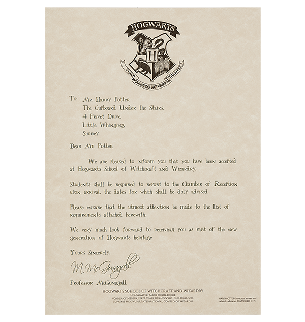 You've Been Accepted … To Hogwarts – Sean Locke Photography by Digital  Planet Design LLC