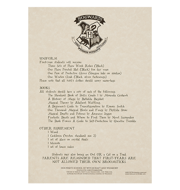 Personalized Hogwarts Acceptance Letter | Harry Potter Shop US personalized-hogwarts-acceptance-letter-harry-potter-shop-us