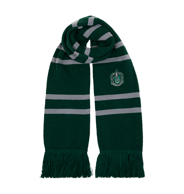 Slytherin Knitted Crest Scarf