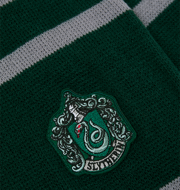 Slytherin Knitted Crest Scarf
