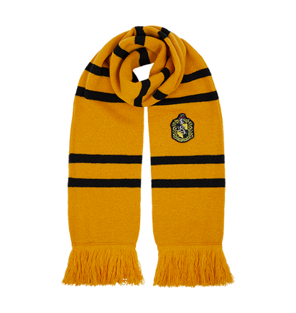 Hufflepuff Knitted Crest Scarf