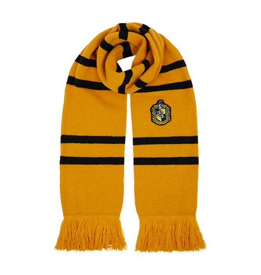 Hufflepuff Knitted Crest Scarf