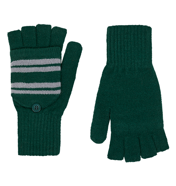Slytherin Knitted Mitten