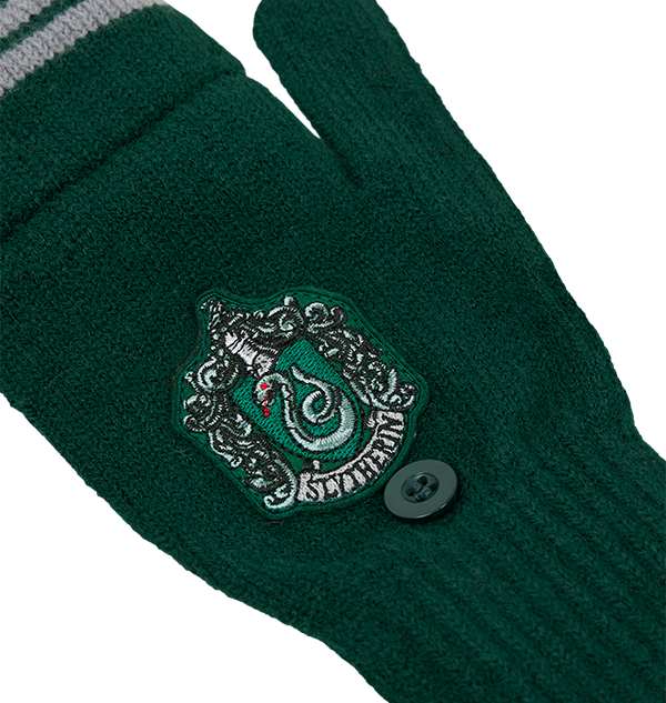 Slytherin Knitted Mitten