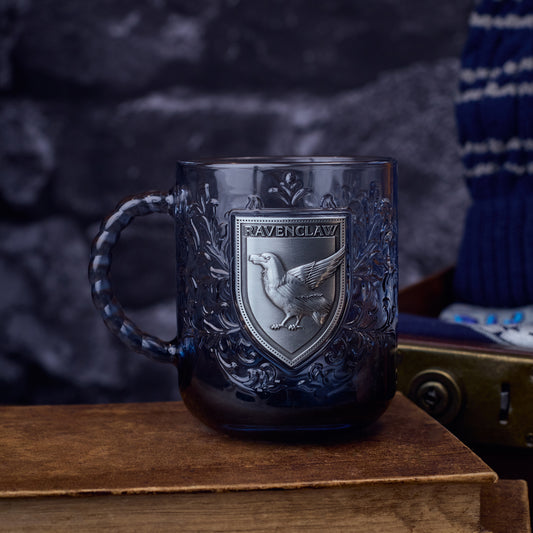 House Mascot Ravenclaw Glass Mug