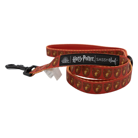 Gryffindor Pet Leash - Sassy Woof