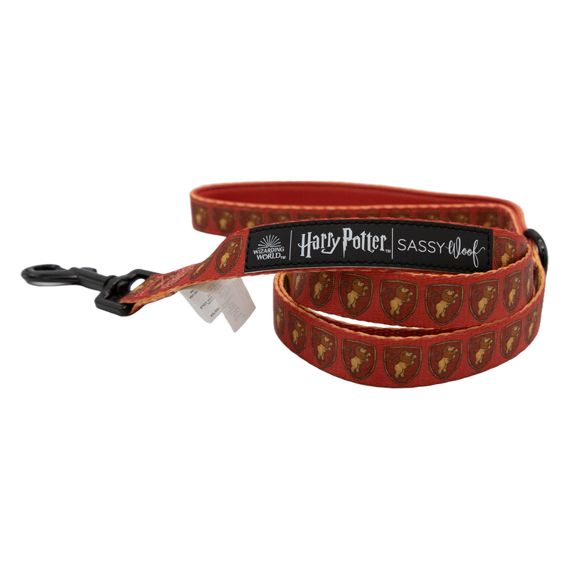 Gryffindor Pet Leash - Sassy Woof