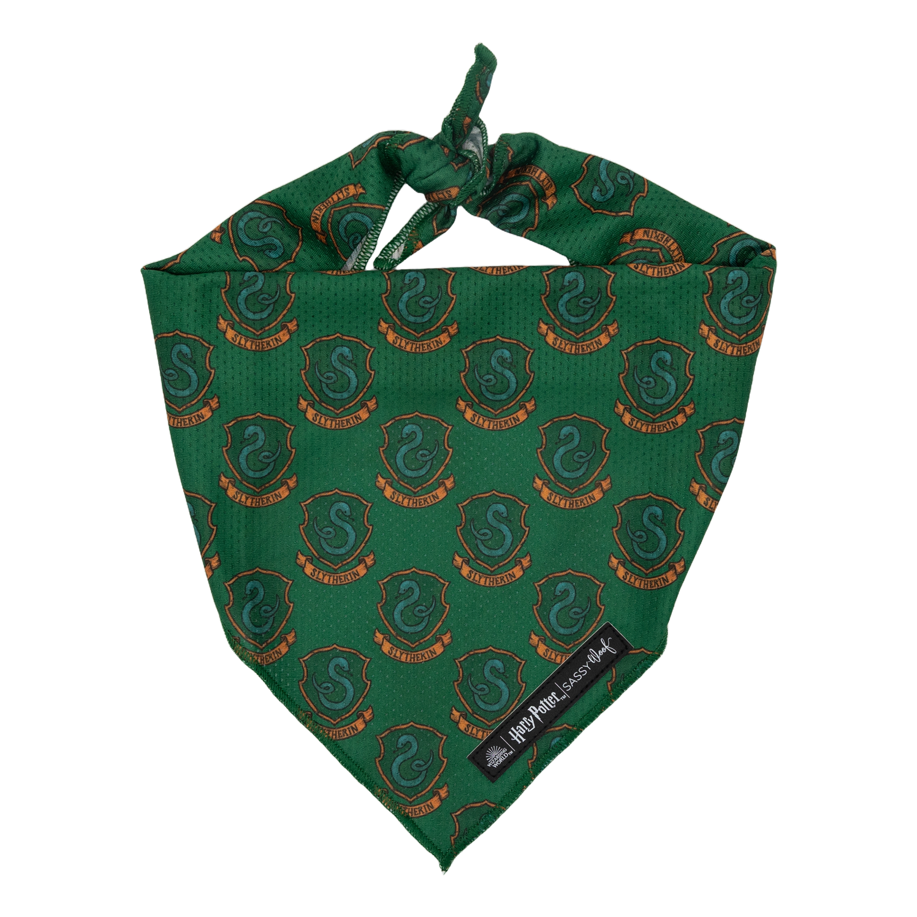 Slytherin Pet Bandana - Sassy Woof