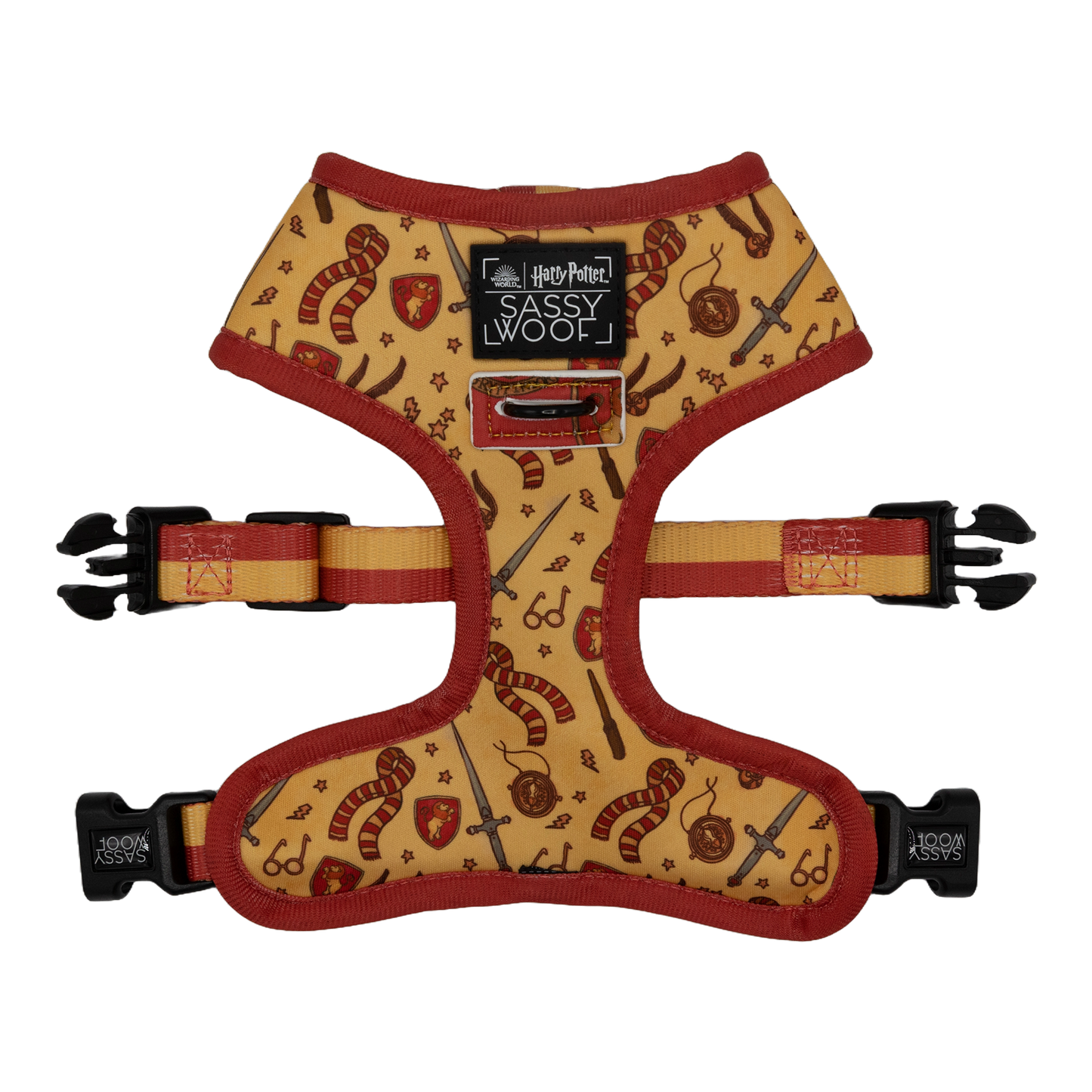 Gryffindor Pet Harness - Sassy Woof