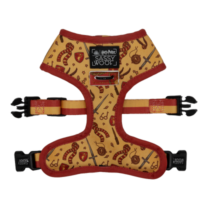 Gryffindor Pet Harness - Sassy Woof