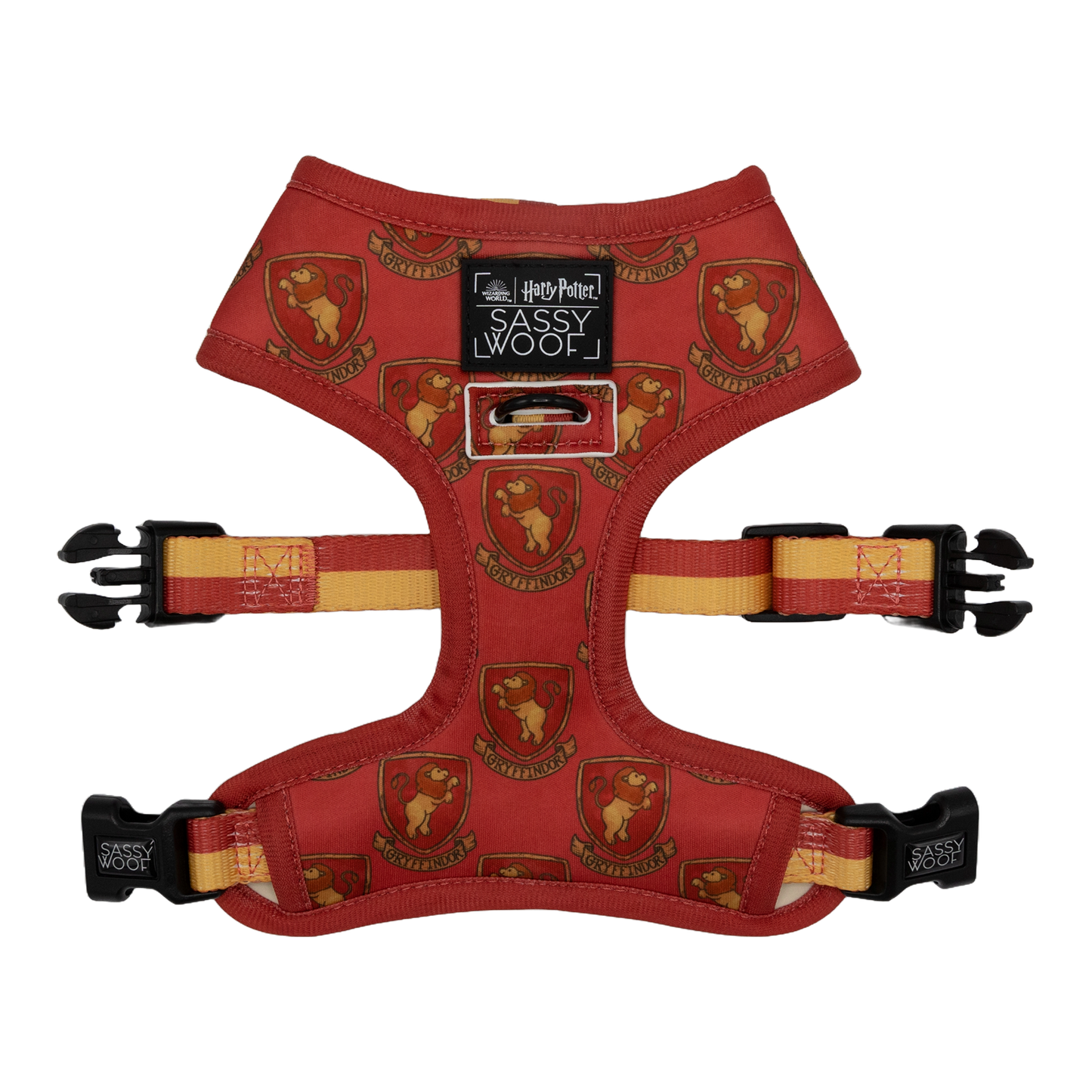 Gryffindor Pet Harness - Sassy Woof