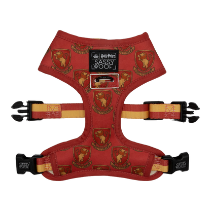 Gryffindor Pet Harness - Sassy Woof