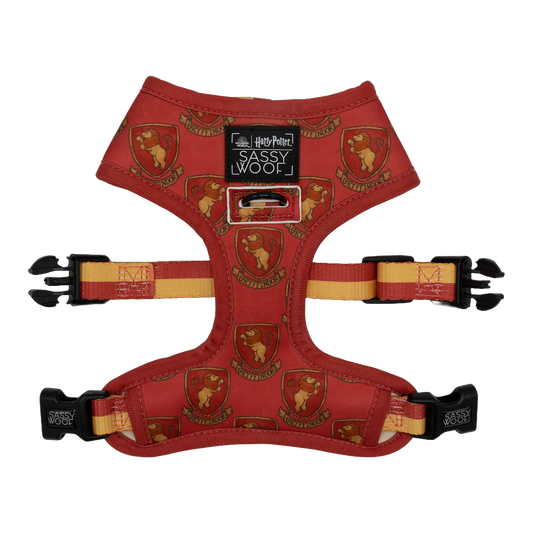 Gryffindor Pet Harness - Sassy Woof