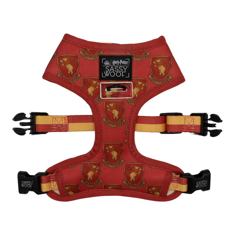 Gryffindor Pet Harness - Sassy Woof