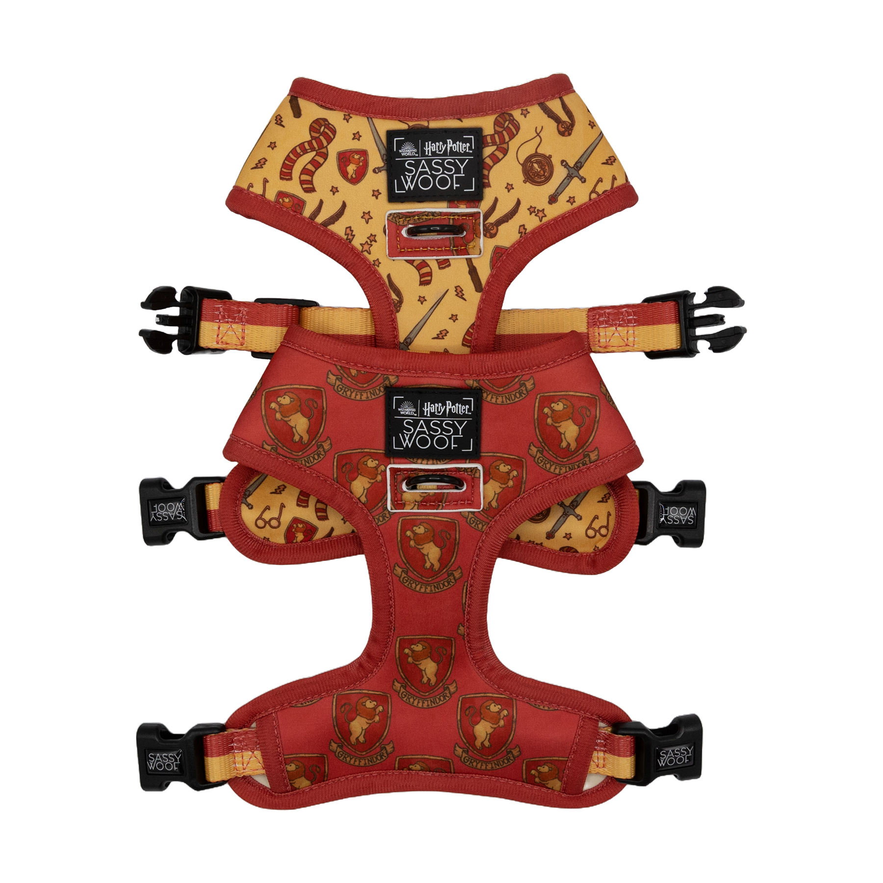 Gryffindor Pet Harness - Sassy Woof