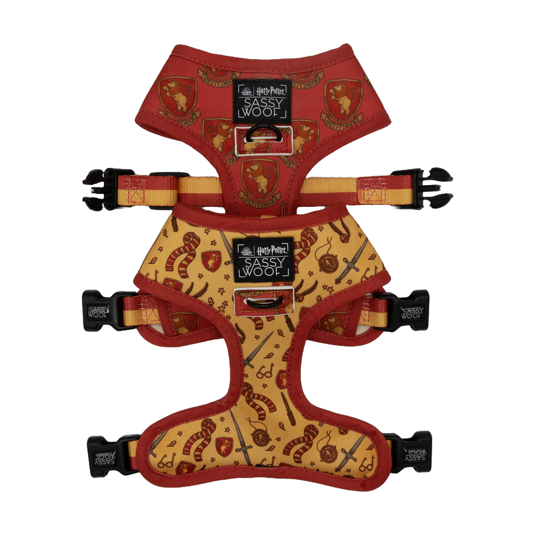 Gryffindor Pet Harness - Sassy Woof