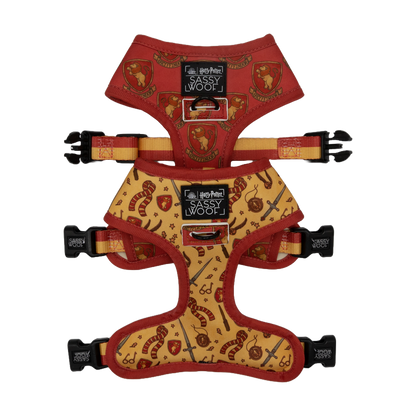 Gryffindor Pet Harness - Sassy Woof