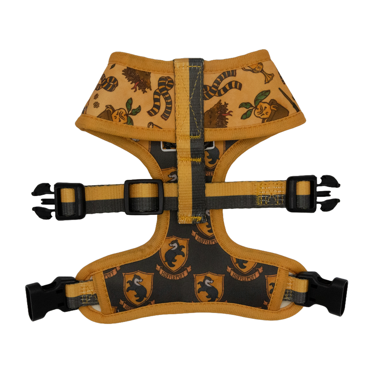 Hufflepuff Pet Harness - Sassy Woof