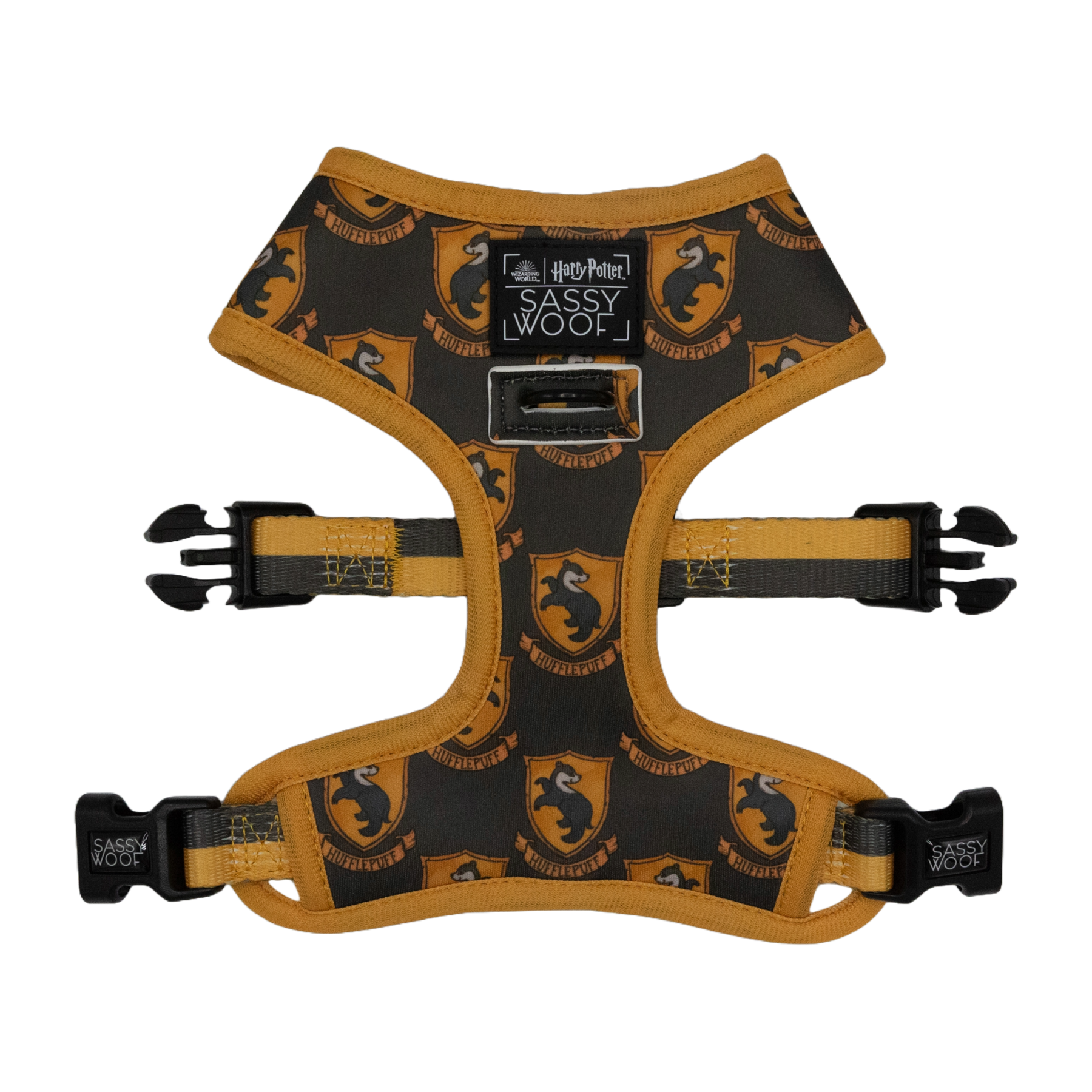 Hufflepuff Pet Harness - Sassy Woof