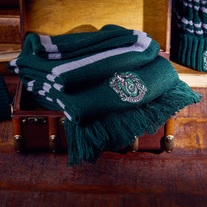 Slytherin Knitted Crest Scarf