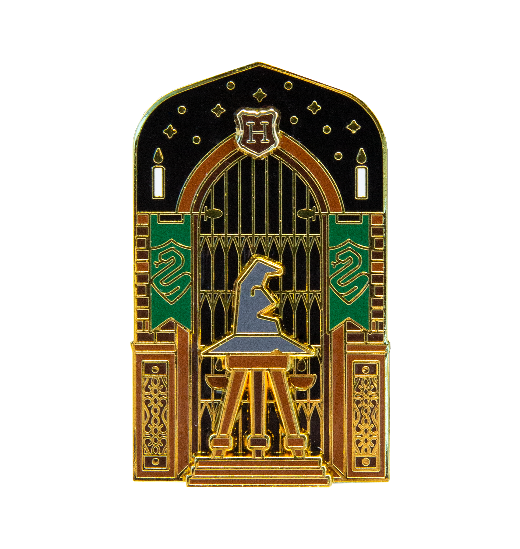 Slytherin In The Great Hall Enamel Pin