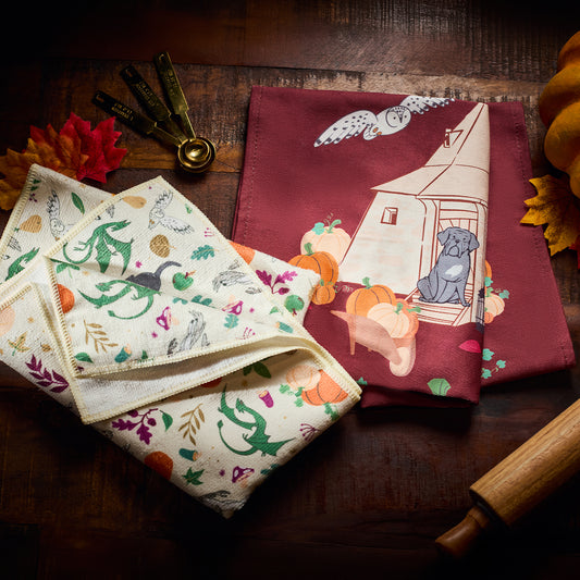 Hagrid’s Hut Tea Towel Set
