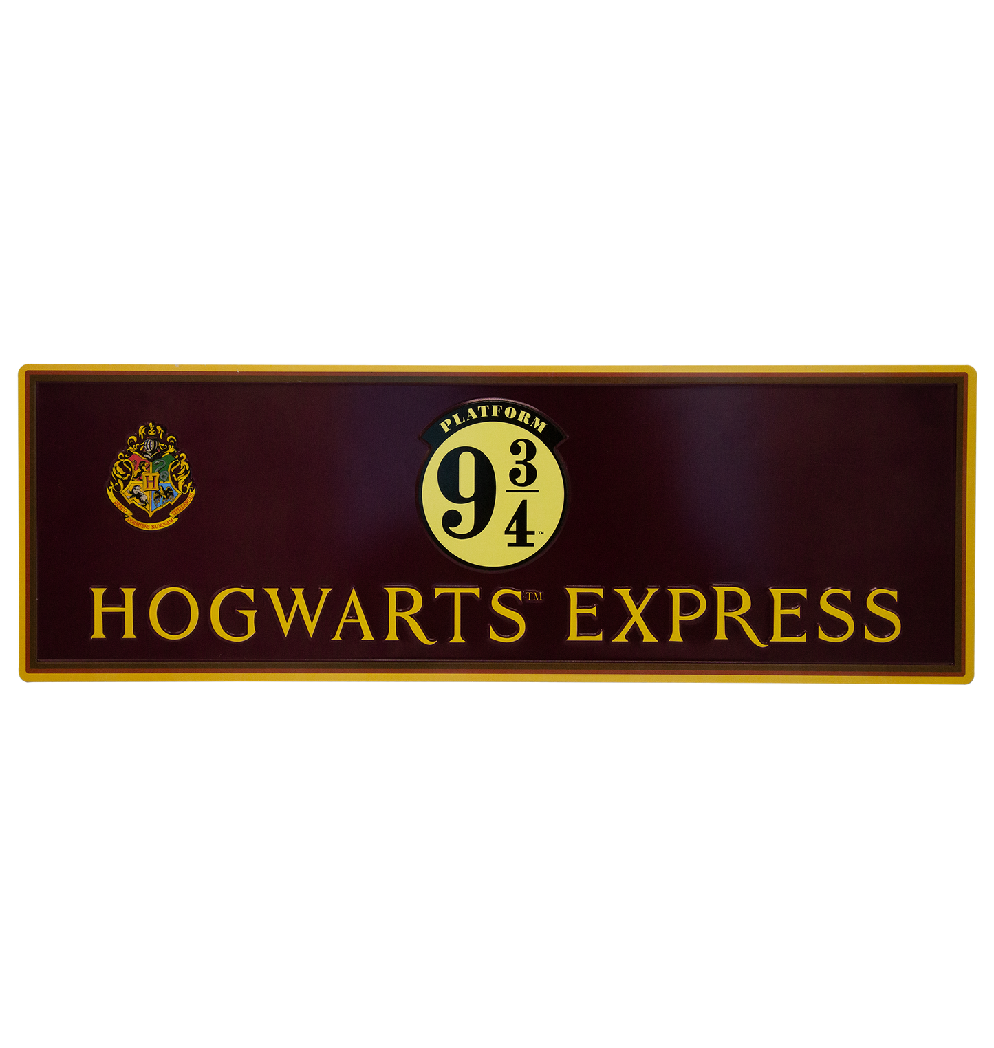 Hogwarts Express Platform 9 3/4 Sign