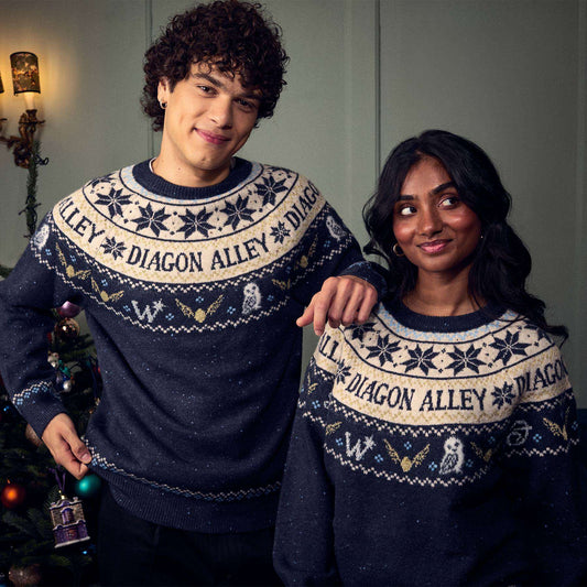 Diagon Alley Christmas Knitted Jumper