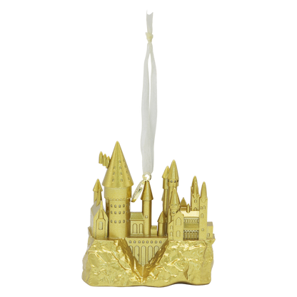 Hogwarts Castle Gold Decoration