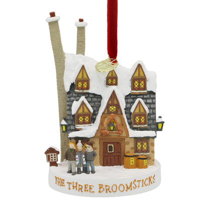 Three Broomsticks Ornament