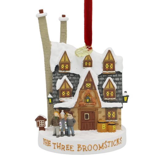 Three Broomsticks Ornament