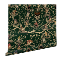 Black Family Tapestry MinaLima Wallpaper